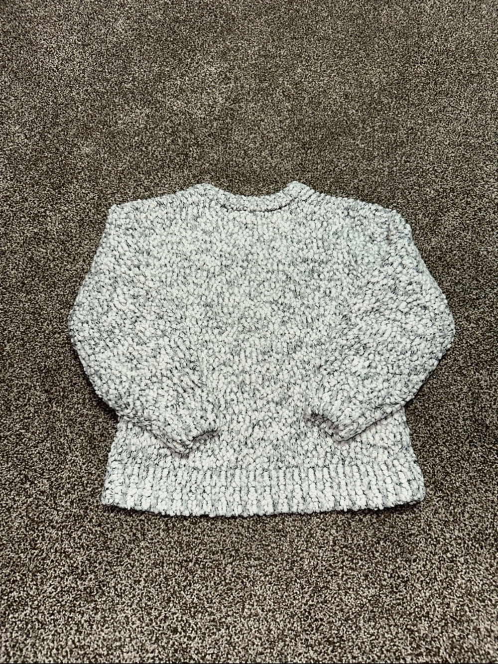 Cat & Jack Kids Chunky Knit Pullover - Light Gray - Picture 8 of 8